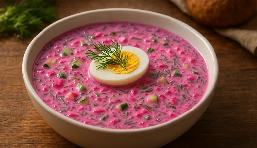 Kefīra aukstā zupa